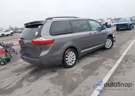 2015 Toyota Sienna Xle 7 Passenger from USA, damaged, VIN 5TDDK3DC8FS119289